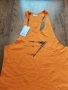 Gymshark Infill Stringer - Orange - мъжки фитнес потник Л НОВ, снимка 8