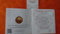 Продавам златна монета 2 лв. Паисий Хилендарски , снимка 1