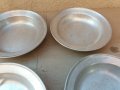 военнен комплект от 4 поливи метални чинии , снимка 6