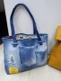 Дънкова чанта тип торба деним лека и удобна Нова!! , снимка 6