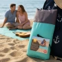 XXL одеяло за плаж и пикник с включени колчета за забиване - 240x220 см, снимка 1