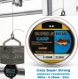 Професионално Влакно за Шаран 300м/0.35мм/22кг Carp Super Strong.Монофил Здрава Корда за Фидер, Дъно, снимка 1