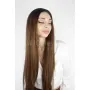 Дълга кестенява перука с черни корени Сидни, снимка 3