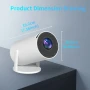 HY300 Смарт Прожектор с Android и WiFi 6 – 1080P HD, 180° ротация, снимка 3