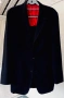 Луксозно черно кашмирено сако J.D. Fielding 100% кашмир, снимка 5