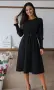 Черна елегантна рокля ELLOS , снимка 10