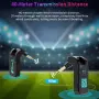 Безжична китарна система 5.8GHz презареждащ предавател и приемник 48kHz 16-bit – Черно, снимка 4