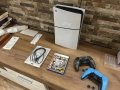 PS5 Slim Disc Edition 1TB със 2 години гаранция, снимка 1