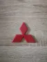 червено лого Mitsubishi 9.5 см, снимка 1