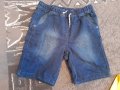 Детски Летни къси дънки, снимка 1 - Детски панталони и дънки - 36872484
