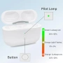 Нов Резервен кейс за AirPods Pro 1/2 USB-C Qi 660mAh кутия за зареждане на слушалки, снимка 5
