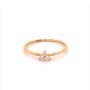Златен дамски пръстен 0,88гр. размер:56 14кр. проба:585 модел:17627-4