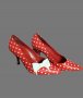 Испански дамски обувки red dot естествена кожа, снимка 5