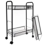 Етажерка на колелца с 3 нива за кухня, офис, баня Ruhhy, снимка 10