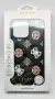GUESS MagSafe калъф за iPhone 16 Pro – Leather Logo, Black, снимка 1