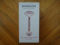 Makeda Botanics Нов Двоен масажен ролер за лице РОЗОВ КВАРЦ, снимка 1