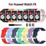 За Huawei watch fit-черни,червени и оранжеви силиконови каишки