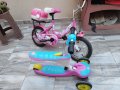 Детска тротинетка + колело, снимка 1 - Детски велосипеди, триколки и коли - 41913773