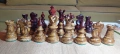 фигури за шах дърворезба големи за ценители , снимка 1