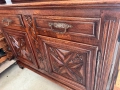 Масивен шкаф с дърворезба , снимка 5