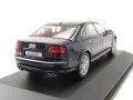 Audi S8 D3 2010 - мащаб 1:43 на SOLIDO моделът е нов в PVC дисплей-кейс, снимка 2