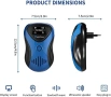 Нов Ултразвуков уред против мишки комари хлебарки насекоми 2 броя комплект, снимка 6
