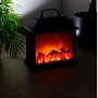 Декоративен LED фенер - камина, снимка 2