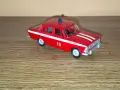 Руски модел Москвич 408 Пожарна охрана 01 1:43 Сделано в СССР USSR, снимка 2