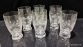 кристални чаши за вода безалкохолно , снимка 1