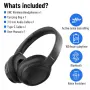 Безжични Bluetooth слушалки с ANC, до 100ч батерия, over-ear, снимка 8