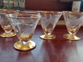 гравирани чаши за ракия със златен кант, снимка 1