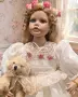 Намалена порцеланова кукла Alberon collection , снимка 4