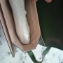 Дамска чанта маслено зелена, снимка 5
