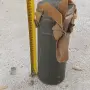 стар противогаз с метална кутия от Втората световна война , снимка 2