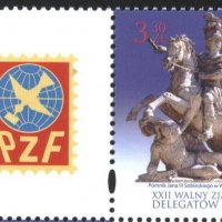 Чиста марка Статуя Събрание на филателистите 2021 от Полша, снимка 1 - Филателия - 37676039