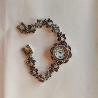 Дамски сребърен часовник, снимка 7 - Дамски - 42719779