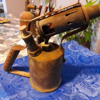 Стара масльонка и бензинова лампа, снимка 6 - Антикварни и старинни предмети - 36797365
