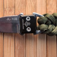 Гривна за оцеляване от паракорд с ножче / JL-10B /, снимка 9 - Ножове - 42897028