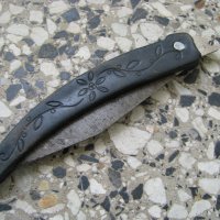 Нож ножка сойка, снимка 3 - Антикварни и старинни предмети - 30301431