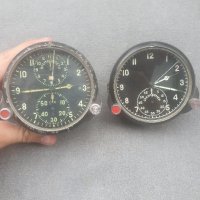 Авиационен Часовник от изтребител МИГ 21 25 29  СУ, снимка 1 - Антикварни и старинни предмети - 42330805