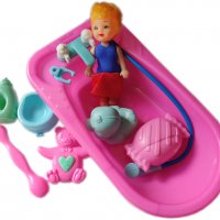 Детска играчка Kукла Грейди с вана и различни аксесоари, снимка 1 - Кукли - 31995949