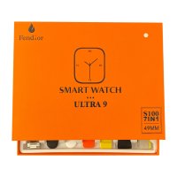 Смарт часовник 2023 New smart watch S100 ultra 7 in 1, снимка 3 - Смарт часовници - 42806211
