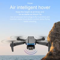 ! Нови 3 цвята E99 PRO Dron 4k HD 2 камери WIFI FPV Въздушна фотография избягва препятствия Вносител, снимка 7 - Дронове и аксесоари - 39848986