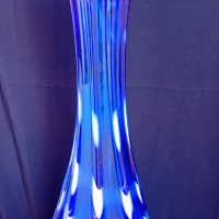 Огромна стъклена ваза, снимка 2 - Вази - 44698730