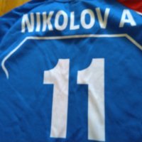 Asul Lyon volley France волейболна тениска Errea #11 Алекс Николов 2015 г. размер С реален, снимка 8 - Волейбол - 42026645