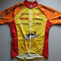 LOFFLER колоездачна тениска джърси 48/S, отлична, снимка 1 - Спортни дрехи, екипи - 34061125