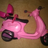  Ретро 2008 Barbie Pink Vespa Scooter Bike, снимка 3 - Кукли - 32075949