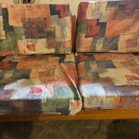 Дървен диван, снимка 2 - Дивани и мека мебел - 42699454