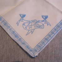 стара сватбарска кърпичка, снимка 4 - Антикварни и старинни предмети - 31290197
