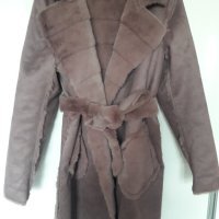 Дамско двулицево палто , снимка 1 - Палта, манта - 40631005